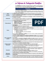 Estructura Del Informe de Indagación Científica 2