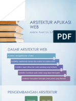 Arsitektur Aplikasi WEB 2