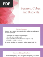 Grade 6 - Exponents and Order of Operations