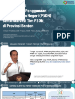 Presentasi P4DN 2022 - Implementasi P3DN Banten 9 11 2022