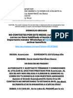 (Ext) Vamos en Camino A Tu Domicilio A Dejarte El Citatorio Oscar Daniel Martă Nez Baeza