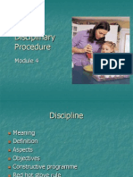 Disciplinary Procedure