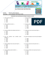 Soal Pengayaan Matematika Menulis Lambang Bilangan Level 5 (Bilangan 1.000 Sampai 10.000)