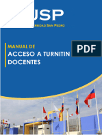 Manual Turnitin USP 2019 (Acceso de Docentes)