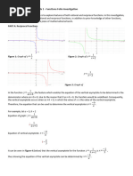 Functions Investigation