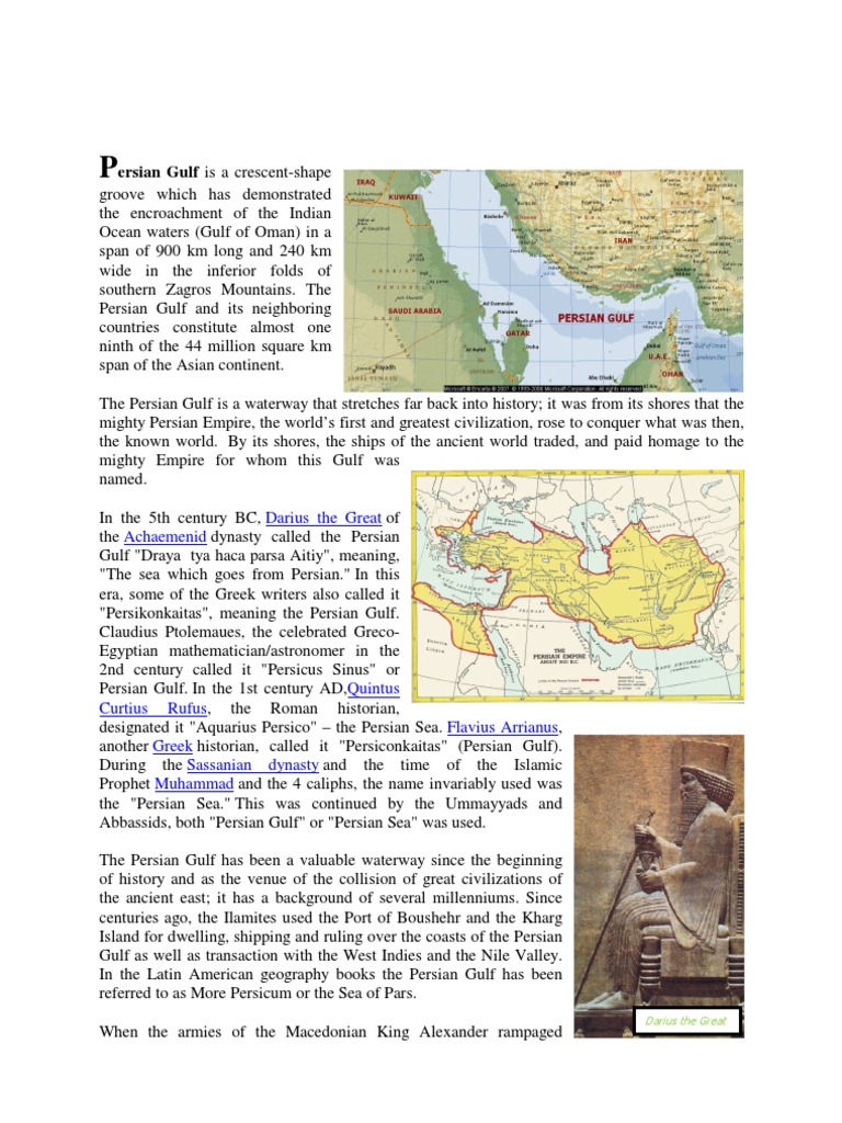 Persian Gulf PDF Persian Gulf Achaemenid Empire