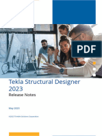 Tekla Structural Designer 2023 Release Notes - 0