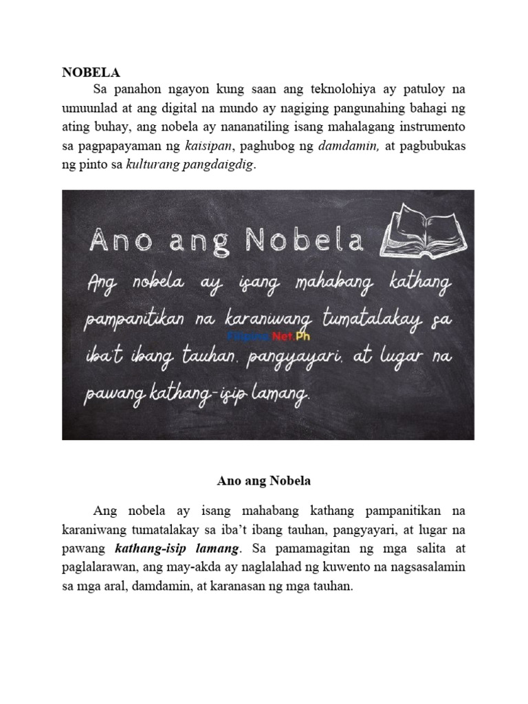 NOBELA | PDF