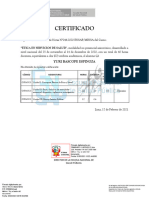 Etica Certificado