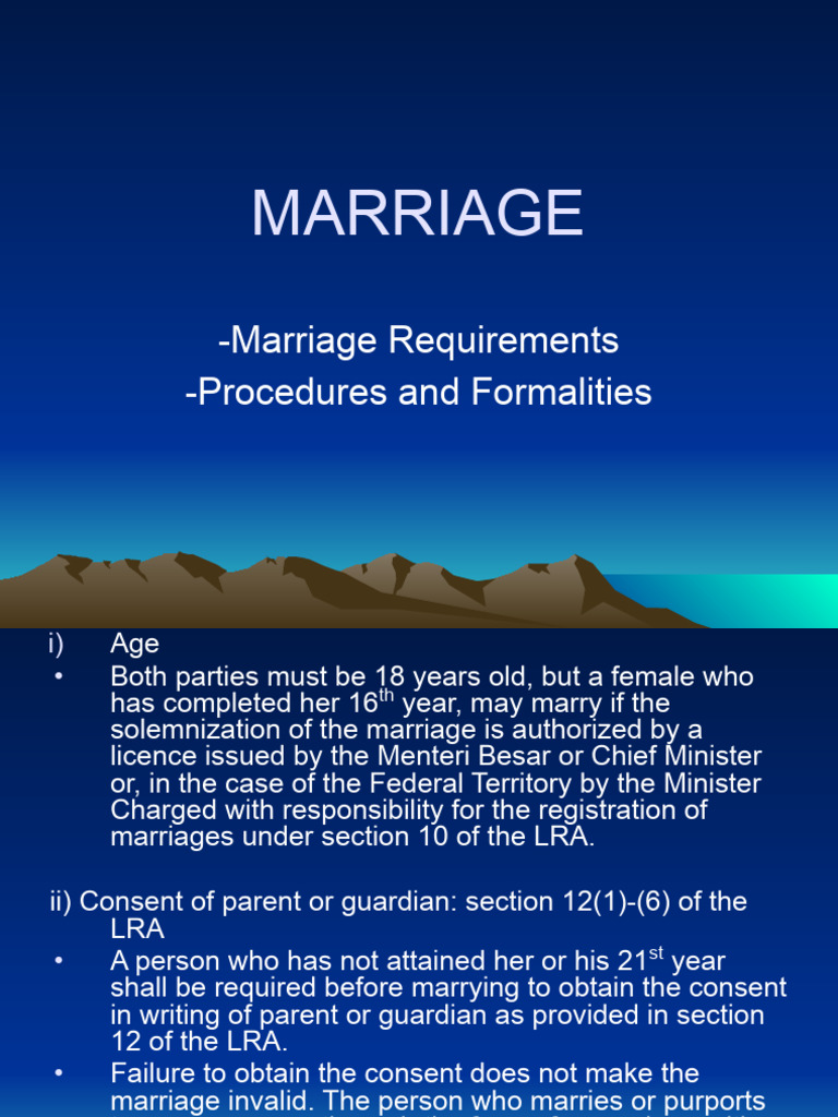 3) Marriage Requirements 2 PDF Marriage Malaysia