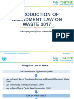 L10 Law On Waste in Mongolia-E. Nyamjav