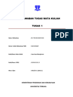 TUGAS 1 M TRISDIANSYAH Asas - Asas Manajemen