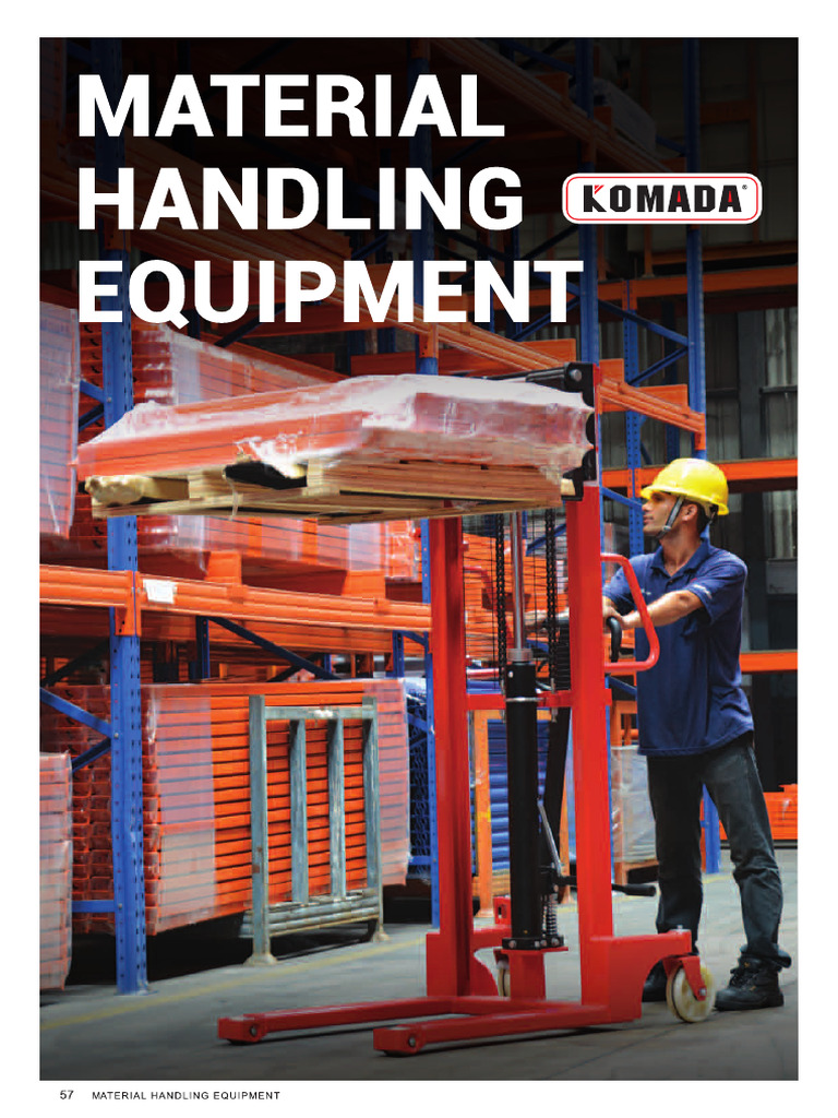 Catalog Vol 5 Komada Material Handling Equipment PDF Wheel