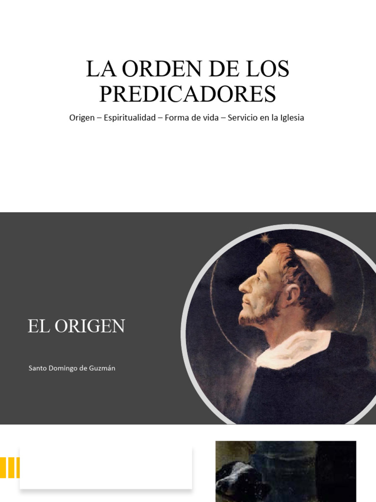 La Orden de Los Predicadores PDF