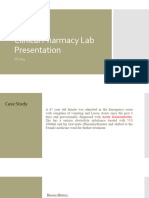Clinical Pharmacy Lab Presentation