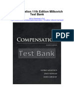 Compensation 11th Edition Milkovich Test Bank