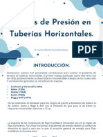 5. Flujo Multifásico en Tuberías Horizontales