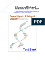 General Organic and Biological Chemistry 7th Edition Stoker Test Bank