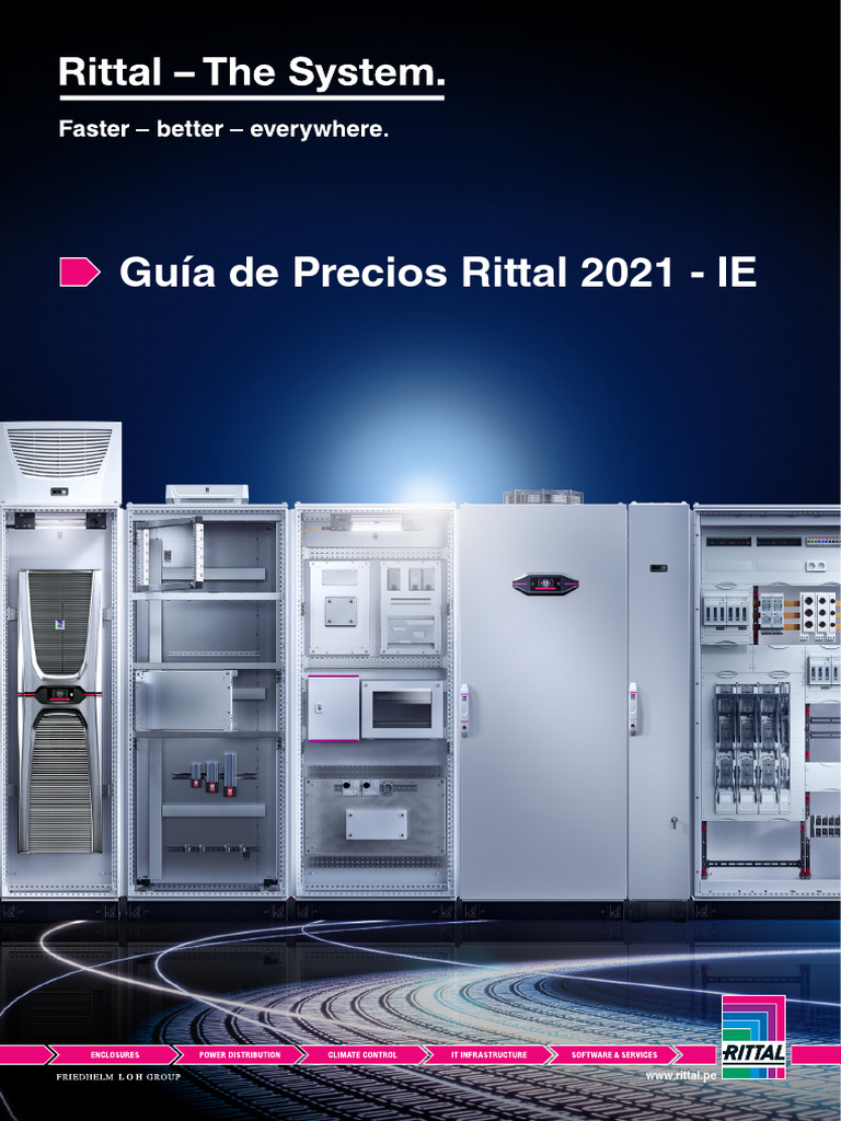1.2 Catálogo Rittal 2021 PDF Rieles Ingeniería