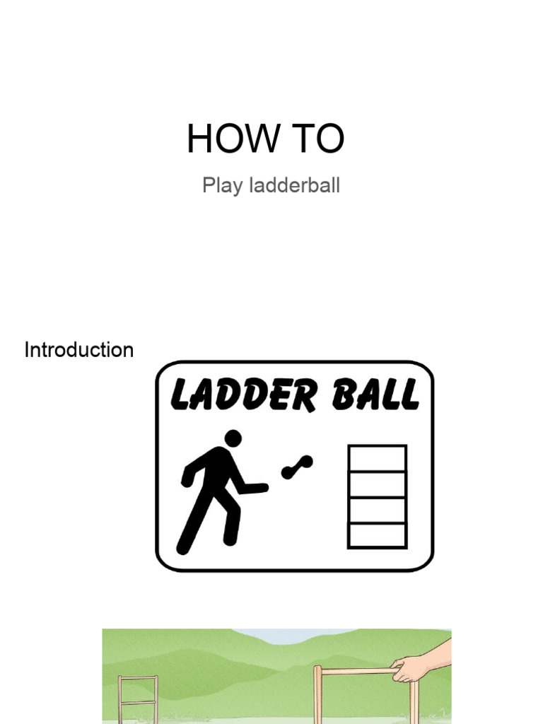 How To Play Ladderball PDF