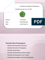 Masalah-Masalah Pembangunan