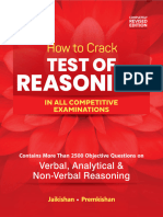 How To Crack Test of Reasoning - Jai Kishan-Flattened