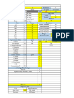 Mystic Auto Calculating Sheet