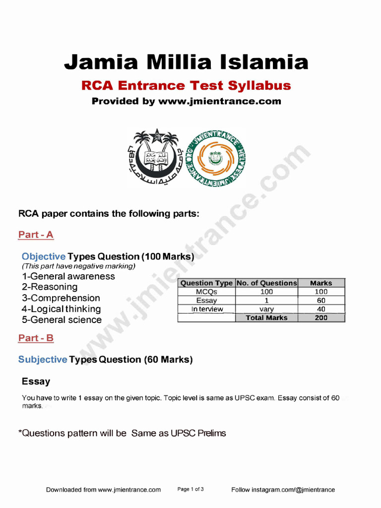 jmi-rca-entrance-syllabus-pdf
