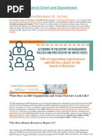 HR Organizational Chart and Department Structures
