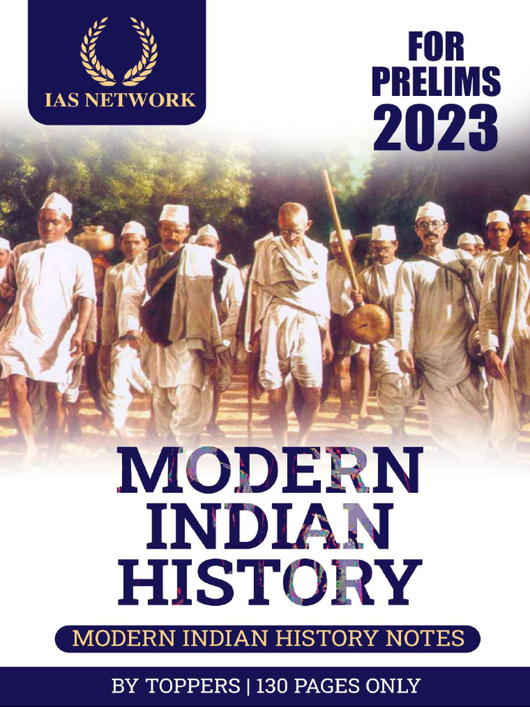 MODERN INDIAN HISTORY NOTES PDF VISION IAS visual data 5