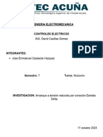 Arranque A Tension Reducida Por Estrella-Delta