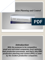 ERP Production Planning & Control