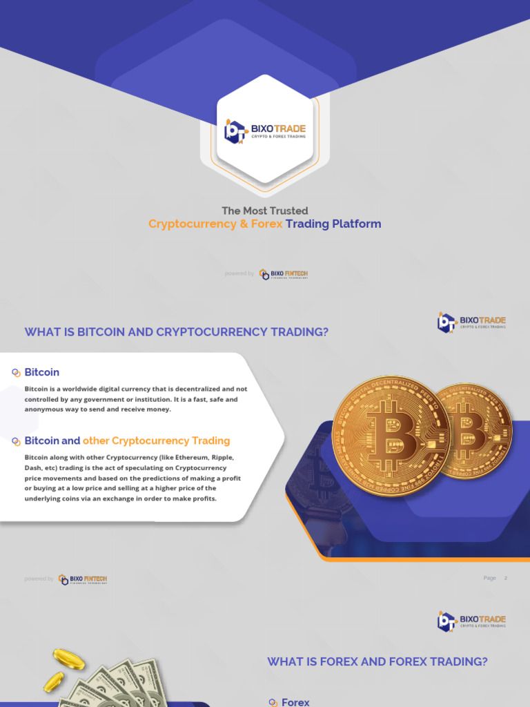 Bixo Trade - Company Presentation (English) | PDF