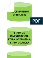 ETAPA DE INVESTIGACION Procesal Penal