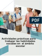 Actividades para El Desarrollo Habilidades Sociales en Adolescentes