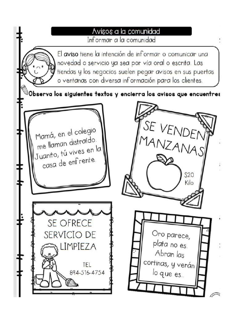 Anexos Semana Del 20 Al 24 de Marzo | PDF