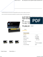 Buy HP HP 128A Yellow Original LaserJet Toner Cartridge - CE322A Class OEM Online Government e Marketplace (GeM)