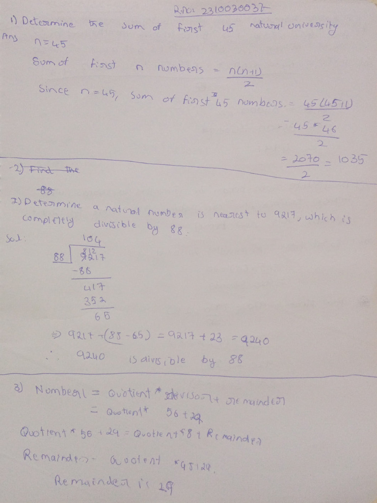 Vedic maths 2310030037 pdf