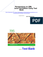 New Perspectives On XML Comprehensive 3rd Edition Carey Test Bank