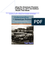 Understanding The American Promise Volume 1 A History To 1877 3rd Edition Roark Test Bank