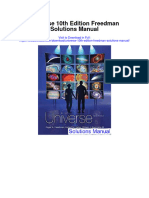 Universe 10th Edition Freedman Solutions Manual