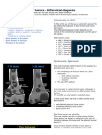 Bone Tumors Differential Diagnosis