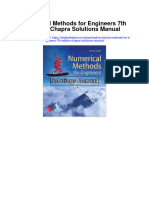Numerical Methods For Engineers 7th Edition Chapra Solutions Manual