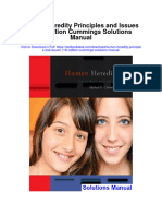 Human Heredity Principles and Issues 11th Edition Cummings Solutions Manual