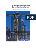 Design of Concrete Structures 15th Edition Darwin Solutions Manual