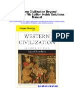 Western Civilization Beyond Boundaries 7th Edition Noble Solutions Manual