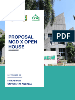 Proposal MGD X Open House 2023