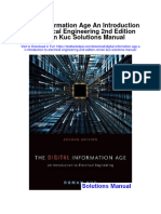 Digital Information Age An Introduction To Electrical Engineering 2nd Edition Roman Kuc Solutions Manual