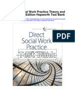 Direct Social Work Practice Theory and Skills 10th Edition Hepworth Test Bank