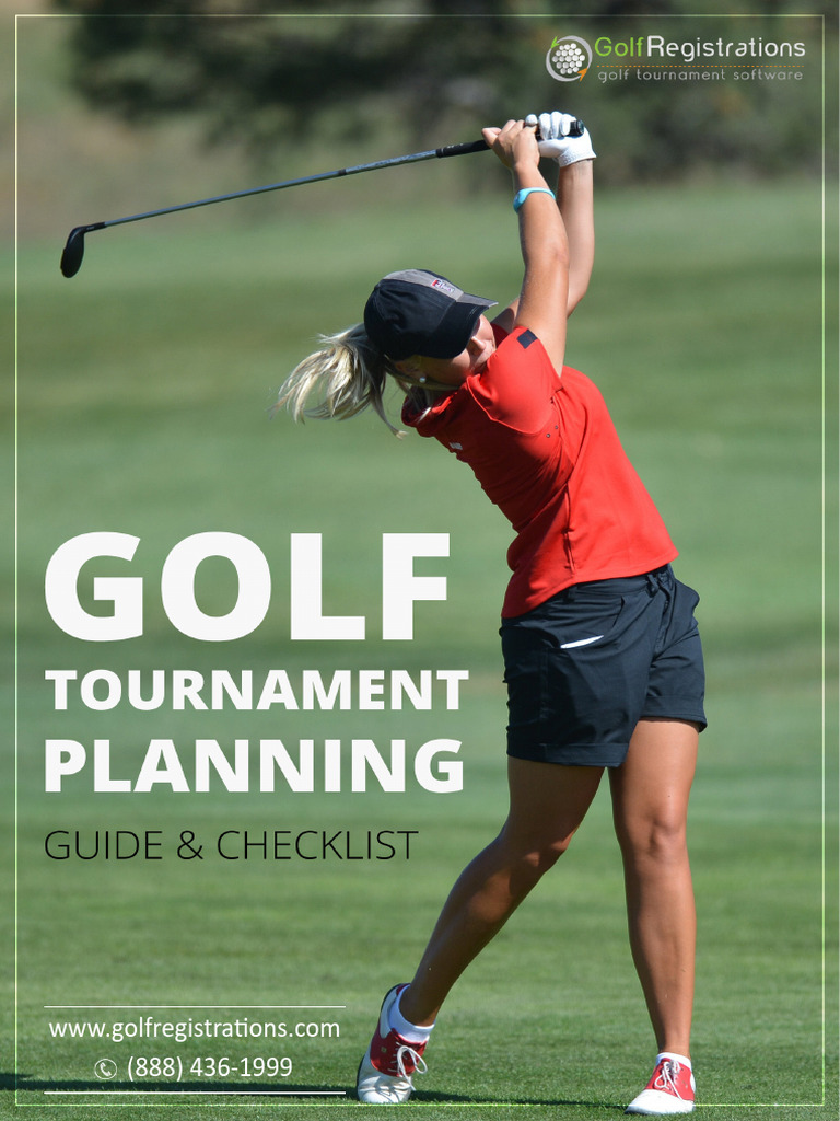 The Awesome Guide To Golf Tournament Planning PDF Fundraising Social Media